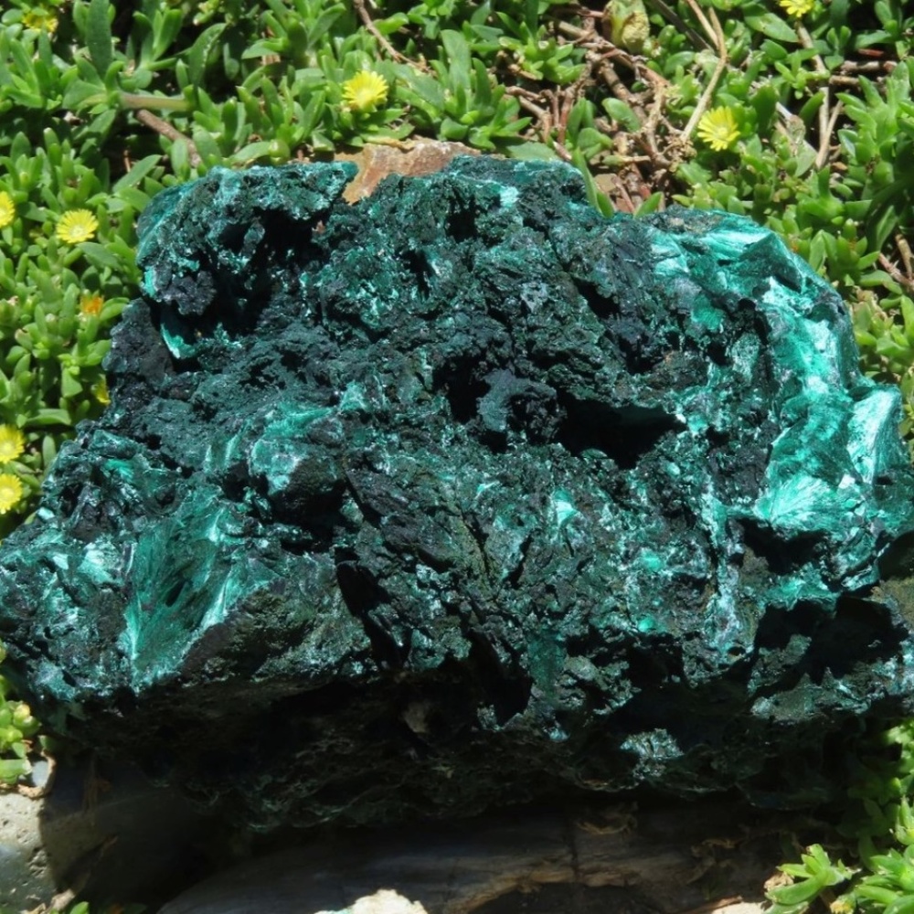 100% Natural Silky Malachite Specimen